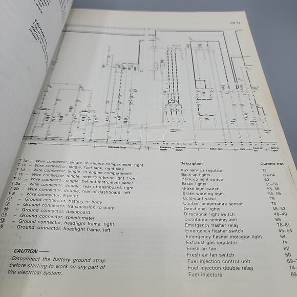 Volkswagen Official Service Manual for Station Wagon Bus 1968-1979 Good - Picture 11 of 14